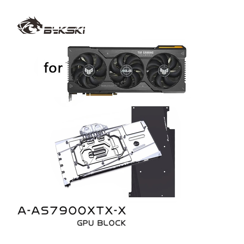 Rx 7900 Xt 20Gb - Bloque de Refrigeración por Agua Bykski