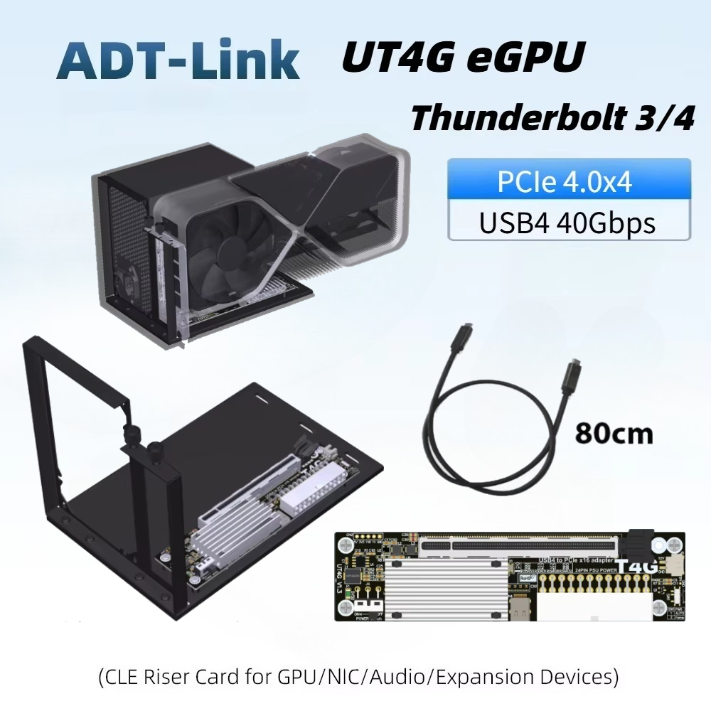 Base de conexión para tarjeta  - Gpu External Dock Egpu Thunderbolt 4 reseña y precio