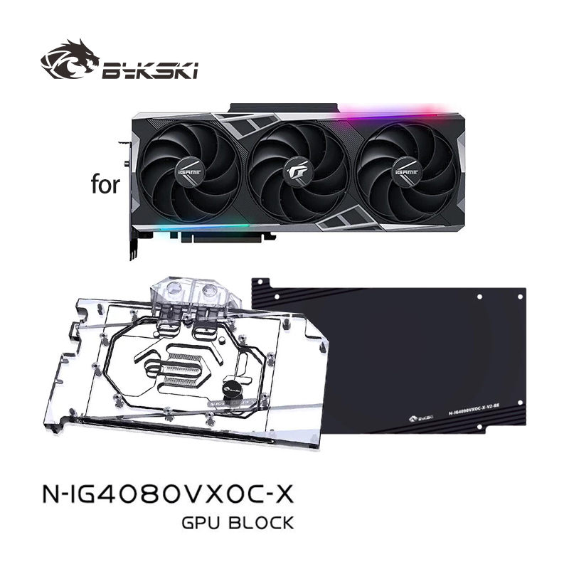 Bykski N-IG4080VXOC-X bloque d - Rtx 4080 Water Cooling Block reseña y precio