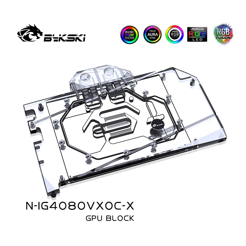Bykski N-IG4080VXOC-X bloque d - Rtx 4080 Water Cooling Block reseña y precio